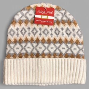 North Pole Trading Co Unisex Fairisle Beanie